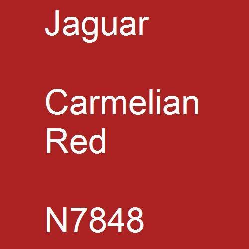 Jaguar, Carmelian Red, N7848.